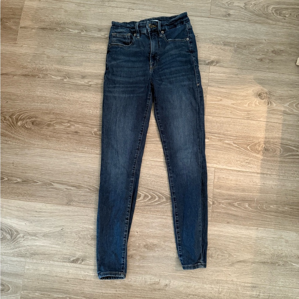 Good American Dark Blue Skinny Jeans